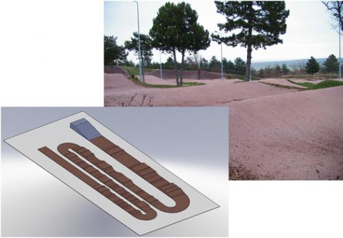 Conception piste à MESSIGNY et VANTOUX : Projet intégral (2008)